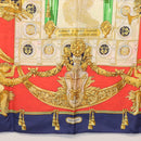 HERMES Carre 90 Scarf ""HOMMAGE A CHARLES GARNIER"" Silk Navy Auth BA5692-9