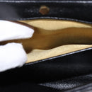 Christian Dior Shoulder Bag Leather Black Gold Auth BA5697-23