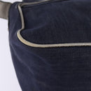 Chloe Shoulder Bag Denim Blue Auth BA5698-15