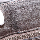 Chloe Shoulder Bag Denim Blue Auth BA5698-17