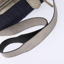 Chloe Shoulder Bag Denim Blue Auth BA5698-7