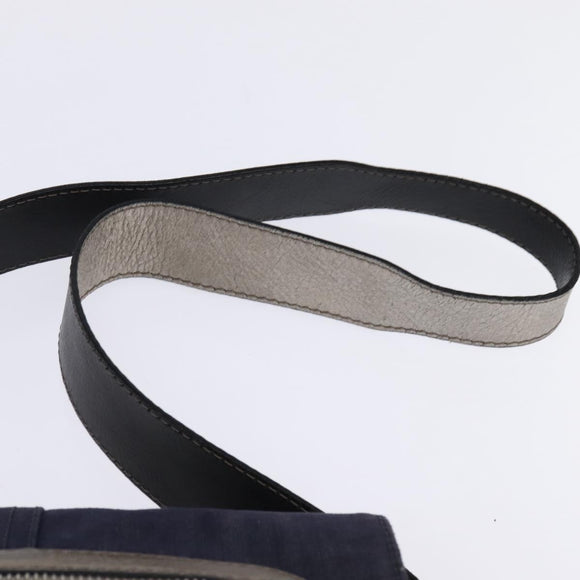 Chloe Shoulder Bag Denim Blue Auth BA5698