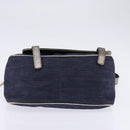 Chloe Shoulder Bag Denim Blue Auth BA5698-5
