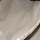 Salvatore Ferragamo Vala Hand Bag Leather Beige Gold Auth BA5699-11
