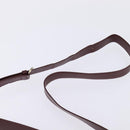 CARTIER Must Line Shoulder Bag Leather Bordeaux Gold Auth BA5700-8