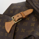 LOUIS VUITTON Monogram Montsouris GM Rucksack M51135 LV Auth BA5703-20