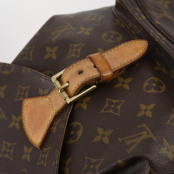 LOUIS VUITTON Monogram Montsouris GM Rucksack M51135 LV Auth BA5703