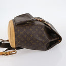 LOUIS VUITTON Monogram Montsouris GM Rucksack M51135 LV Auth BA5703-3