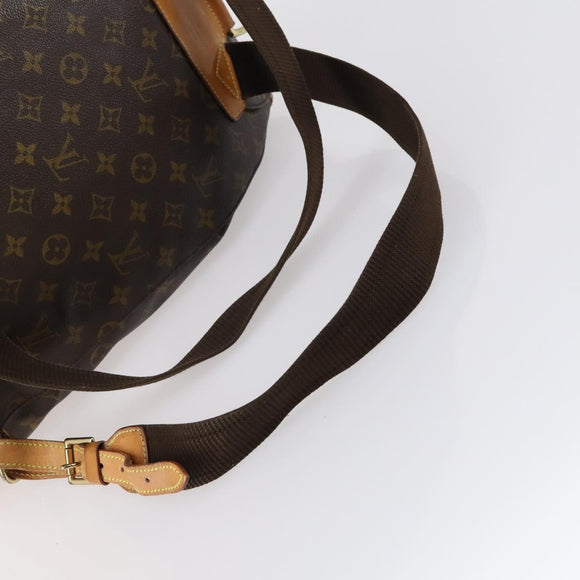 LOUIS VUITTON Monogram Montsouris GM Rucksack M51135 LV Auth BA5703