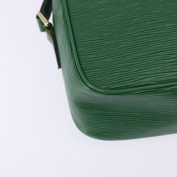 LOUIS VUITTON Epi Trocadero 27 Shoulder Bag Green M52314 LV Auth BA5705