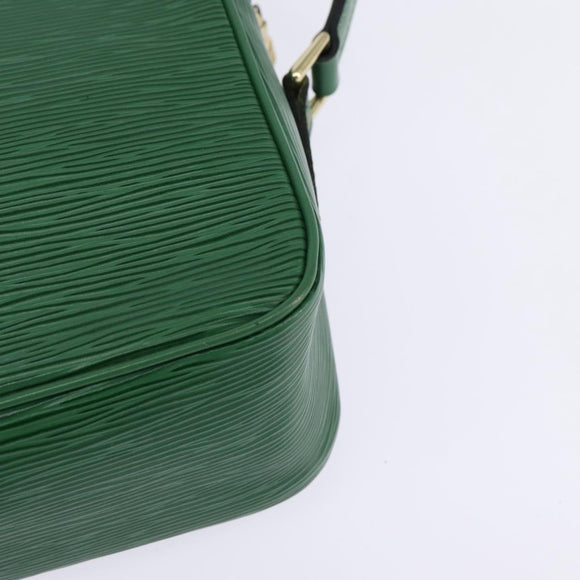 LOUIS VUITTON Epi Trocadero 27 Shoulder Bag Green M52314 LV Auth BA5705