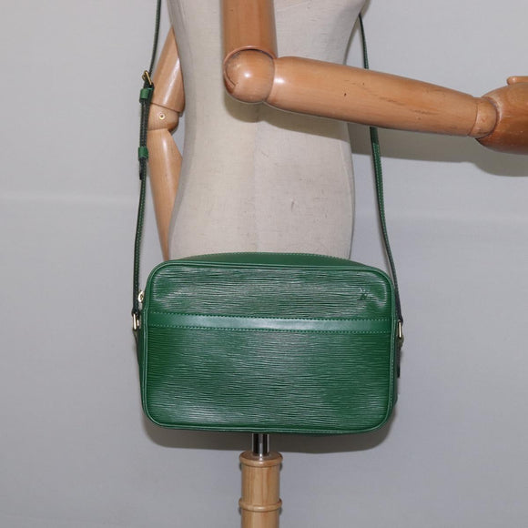 LOUIS VUITTON Epi Trocadero 27 Shoulder Bag Green M52314 LV Auth BA5705