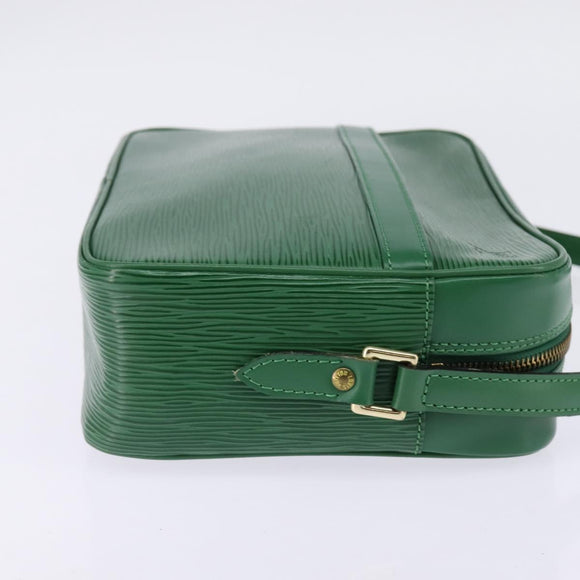 LOUIS VUITTON Epi Trocadero 27 Shoulder Bag Green M52314 LV Auth BA5705