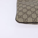 GUCCI GG Supreme Shoulder Bag PVC Beige Gold 201538 Auth BA5706-10