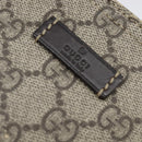 GUCCI GG Supreme Shoulder Bag PVC Beige Gold 201538 Auth BA5706-14