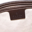 GUCCI GG Supreme Shoulder Bag PVC Beige Gold 201538 Auth BA5706-15