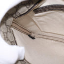 GUCCI GG Supreme Shoulder Bag PVC Beige Gold 201538 Auth BA5706-18