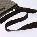 GUCCI GG Supreme Shoulder Bag PVC Beige Gold 201538 Auth BA5706-7