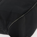 Salvatore Ferragamo Hand Bag Nylon Black Gold Auth BA5710-9