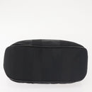 Salvatore Ferragamo Hand Bag Nylon Black Gold Auth BA5710-5