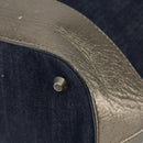 Chloe Tote Bag Denim Leather Blue Auth BA5712-12