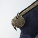 Chloe Tote Bag Denim Leather Blue Auth BA5712-15