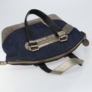 Chloe Tote Bag Denim Leather Blue Auth BA5712-6