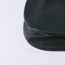 Christian Dior Trotter Canvas Shoulder Bag Green Gold Auth BA5713-12