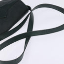 Christian Dior Trotter Canvas Shoulder Bag Green Gold Auth BA5713-7