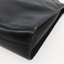 Christian Dior Shoulder Bag Leather Black Gold Auth BA5714-12