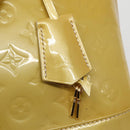 LOUIS VUITTON Monogram Vernis Alma PM Hand Bag Broncorail M91445 LV Auth BA5722-10