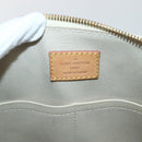 LOUIS VUITTON Monogram Vernis Alma PM Hand Bag Broncorail M91445 LV Auth BA5722-18