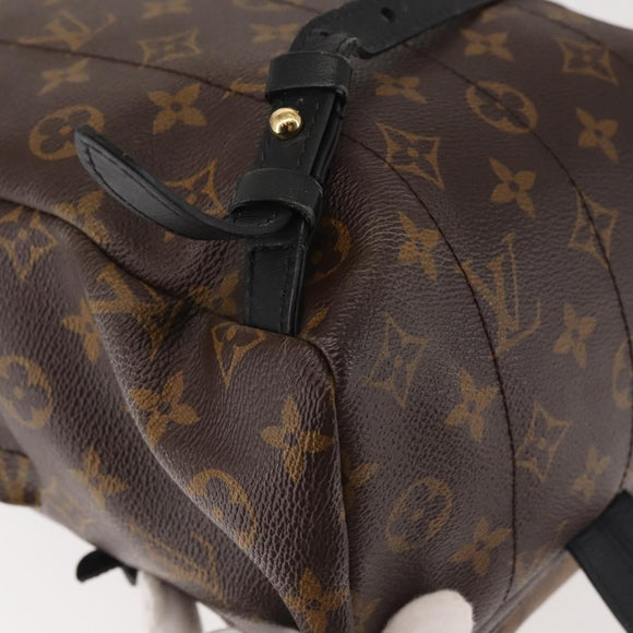 LOUIS VUITTON Monogram Reverse Palm Springs PM Backpack M44870 LV Auth BA5723