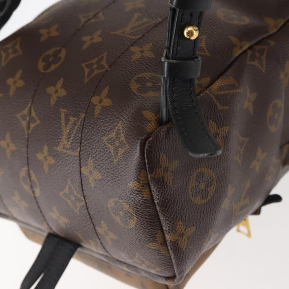 LOUIS VUITTON Monogram Reverse Palm Springs PM Backpack M44870 LV Auth BA5723