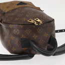 LOUIS VUITTON Monogram Reverse Palm Springs PM Backpack M44870 LV Auth BA5723-6