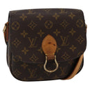 LOUIS VUITTON Monogram Saint Cloud MM Shoulder Bag M51243 LV Auth BA5727-1