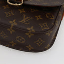 LOUIS VUITTON Monogram Saint Cloud MM Umhängetasche M51243 LV Auth BA5727-15