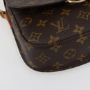 LOUIS VUITTON Monogram Saint Cloud MM Shoulder Bag M51243 LV Auth BA5727-11