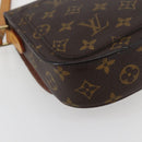 LOUIS VUITTON Monogram Saint Cloud MM Umhängetasche M51243 LV Auth BA5727-18