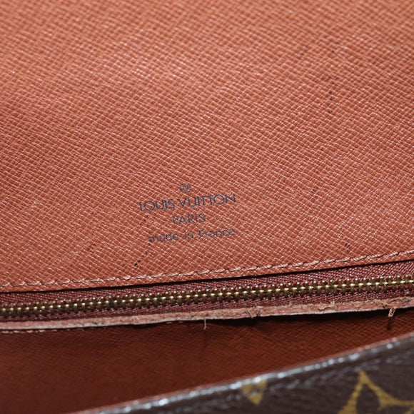 LOUIS VUITTON Monogram Saint Cloud MM Shoulder Bag M51243 LV Auth BA5727