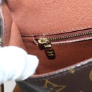 LOUIS VUITTON Monogram Saint Cloud MM Umhängetasche M51243 LV Auth BA5727-23