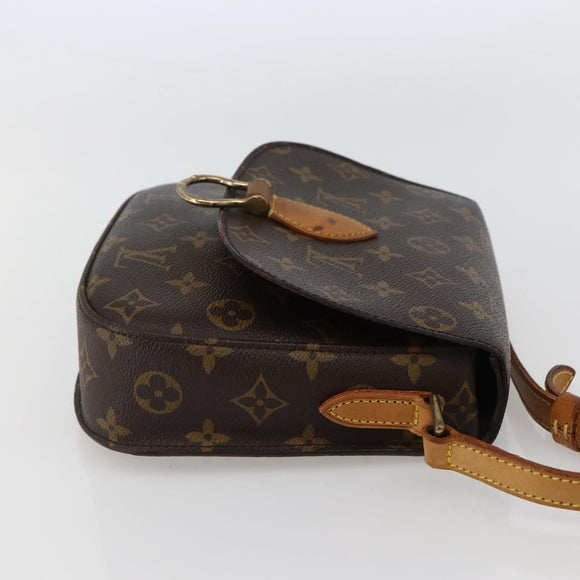 LOUIS VUITTON Monogram Saint Cloud MM Umhängetasche M51243 LV Auth BA5727