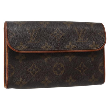 LOUIS VUITTON Monogram Pochette Florentine Waist bag M51855 LV Auth BA5731