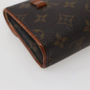 LOUIS VUITTON Monogram Pochette Florentine Waist bag M51855 LV Auth BA5731-16