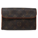 LOUIS VUITTON Monogram Pochette Florentine Waist bag M51855 LV Auth BA5731-13