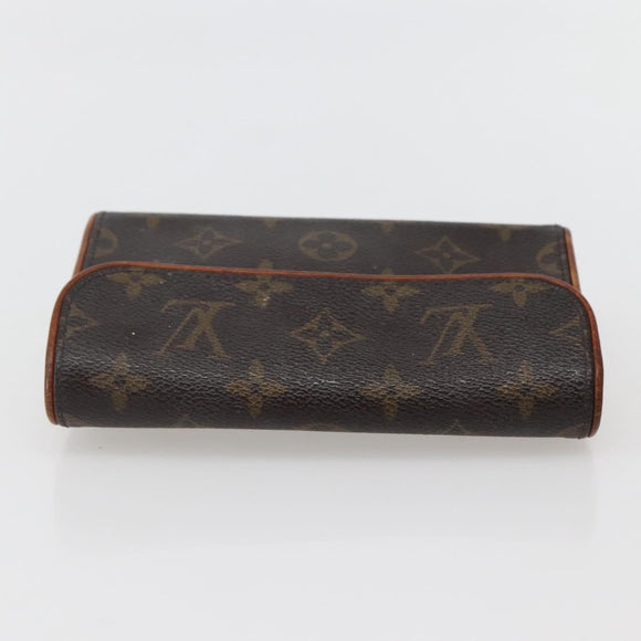 LOUIS VUITTON Monogram Pochette Florentine Waist bag M51855 LV Auth BA5731