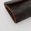 LOUIS VUITTON Monogram Pochette Florentine Waist bag M51855 LV Auth BA5731-14