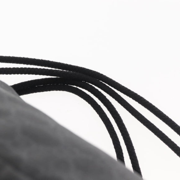 GUCCI GG Supreme Sherry Line Backpack PVC Black Auth BA5738