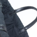 GUCCI GG Supreme Sherry Line Backpack PVC Black Auth BA5738-17