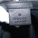 GUCCI GG Supreme Sherry Line Backpack PVC Black Auth BA5738-19